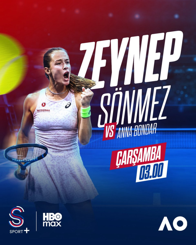 🇹🇷 Zeynep Sönmez, Avustralya Açık’ta Tarih Yazmaya Devam&nbsp;Ediyor!