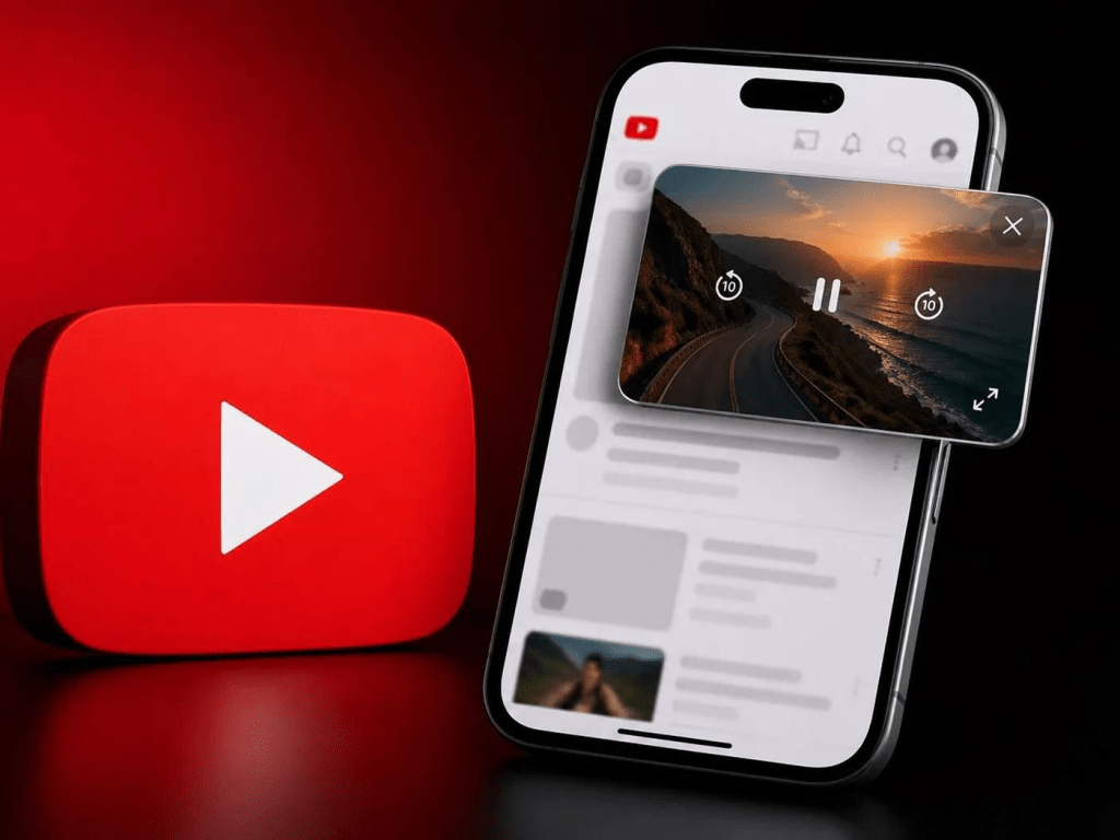 YouTube’dan Dev Adım: “Resim İçinde Resim” Özelliği Artık Herkes İçin&nbsp;Ücretsiz!